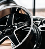 LENSO - D1R-Evo GLOSS BLACK MILLED MIRROR LIP | Black LENSO - D1R-Evo GLOSS BLACK MILLED MIRROR LIP | Black